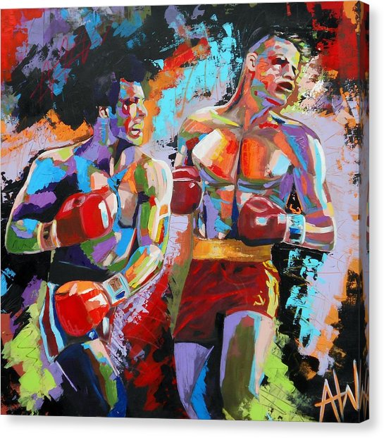 Rocky And Apollo Creed Painting at PaintingValley.com | Explore ...