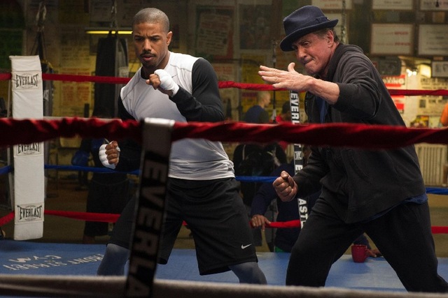 640x427 Hot Sylvester Stallone And Michael B Jordan Rocky Apollo Creed - Rocky And Apollo Creed Painting