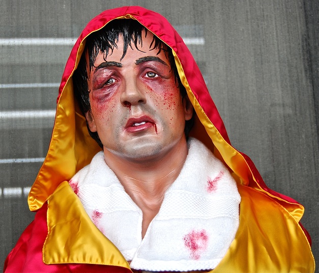 627x536 Hamedl Fx, Figure Amp Life Size Bust Painting Services - Rocky Apollo Creed Painting