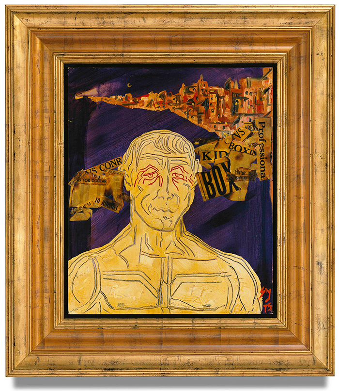 700x806 10 Celebrities Who Claim To Be Artists Apollo Magazine - Rocky Apollo Painting