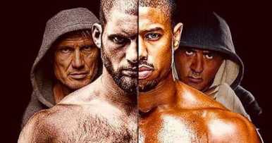 386x203 Creed 2 Writer Breaks Down Story Details - Rocky Balboa Apollo Creed Painting