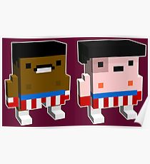 210x230 Apollo Creed Posters Redbubble - Rocky Balboa Apollo Creed Painting