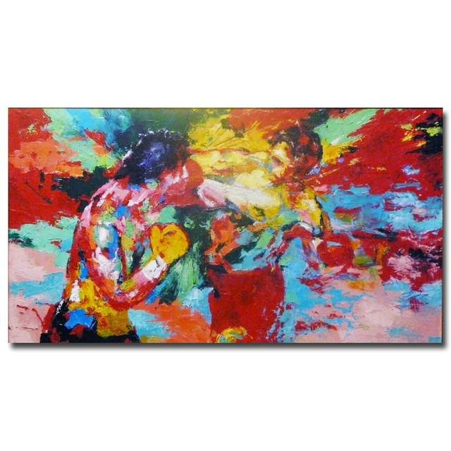 640x640 Online Shop Rocky Balboa Art Silk Poster Painting Handmade - Rocky Balboa Painting