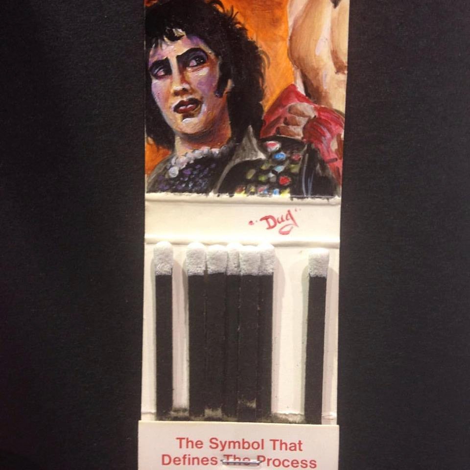 960x960 Matchbook Painting - Rocky Horror Picture Show Painting