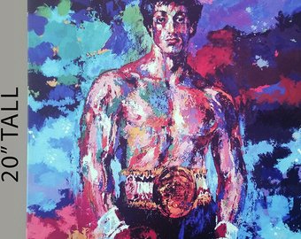 340x270 Rocky 3 Etsy - Rocky Iii Painting