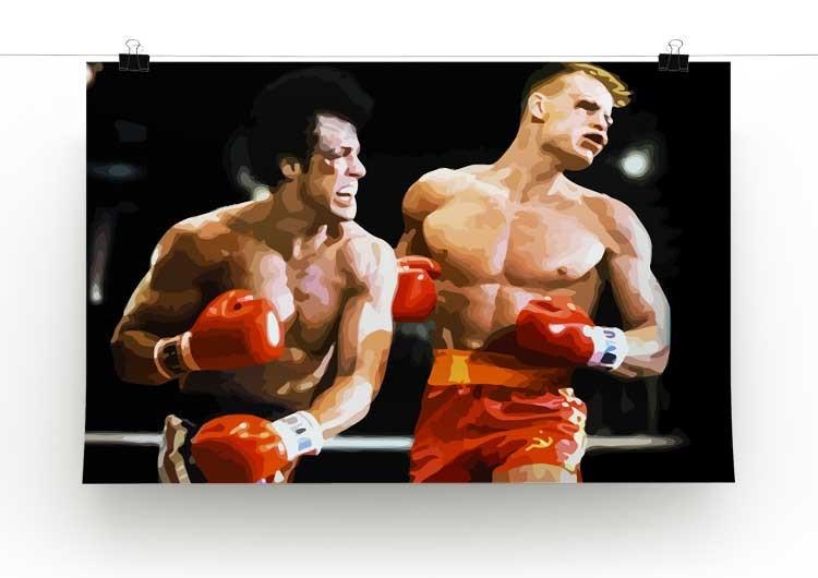 750x530 Rocky Iii Canvas Print Amp Poster Canvas Art Rocks - Rocky Iii Painting