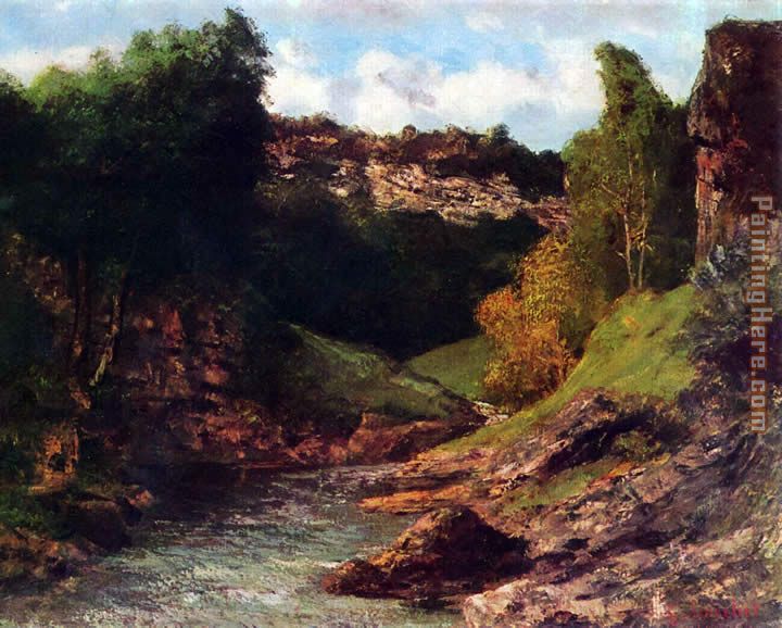 720x578 Gustave Courbet Rocky Landscape Painting Anysize 50% Off - Rocky Landscape Painting