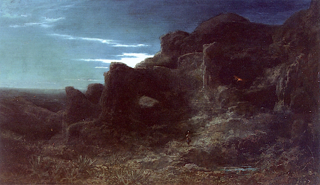 1024x593 Rocky Landscape - Rocky Landscape Painting