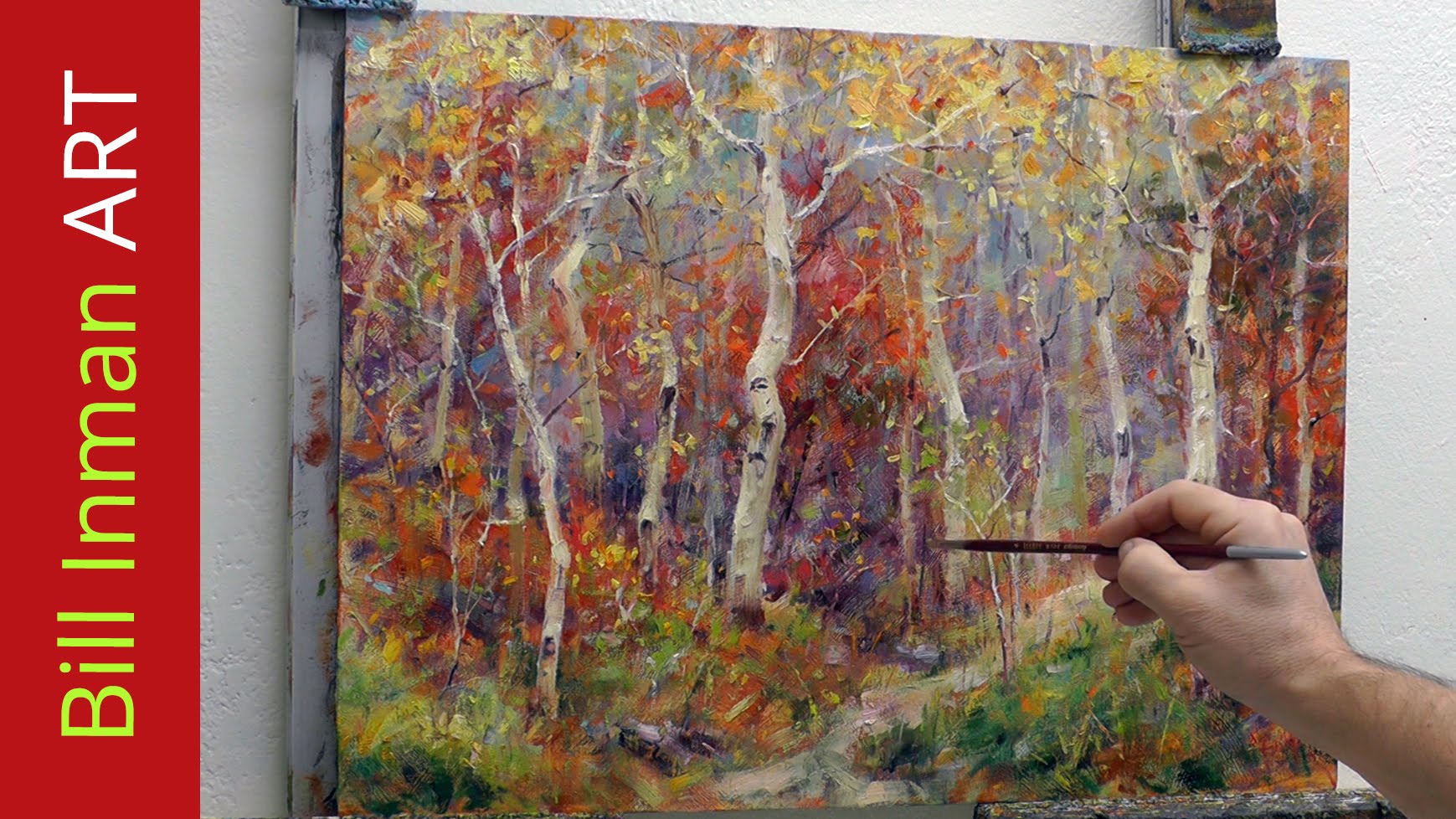 1739x978 How To Paint Aspen Trees - Rocky Painting