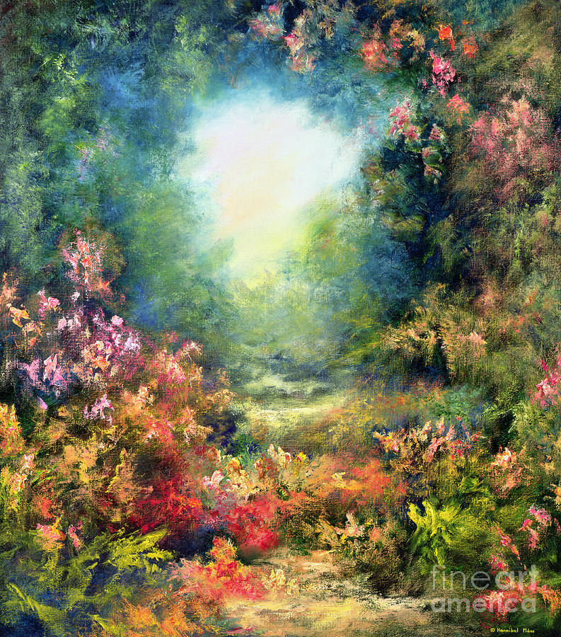 793x900 Rococo Delight Painting By Hannibal Mane - Rococo Painting