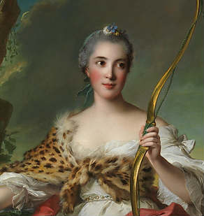 292x309 Jean Marc Nattiere French Rococo Portrait Artist - Rococo Painting Portrait