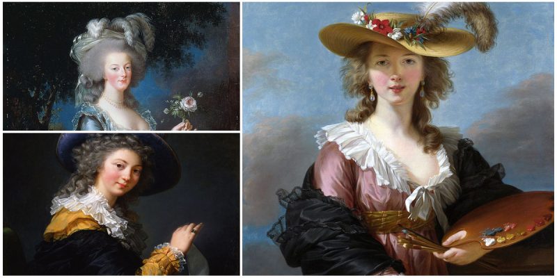 800x400 Louise Le Brun One Of The Best Known Female - Rococo Painting Portrait