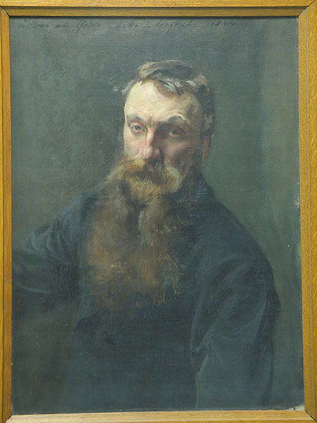 451x600 John Singer Sargent's Auguste Rodin - Rodin Painting
