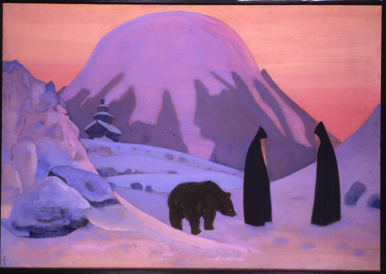 1280x909 And We Are Not Afraid By Roerich, Nikolai Russian Art Dealer - Roerich Painting