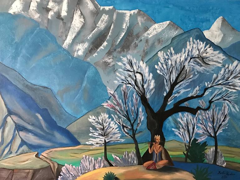 770x578 Saatchi Art My Prince, Inspiration By Nicholas Roerich Painting - Roerich Painting