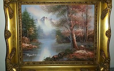 400x250 Original Oil Painting By Roger Brown - Roger Brown Artist Oil Painting