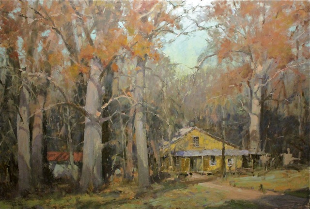 640x432 October 2015 3x3 With Featured Artist Roger Dale Brown, Opa - Roger Brown Artist Oil Painting