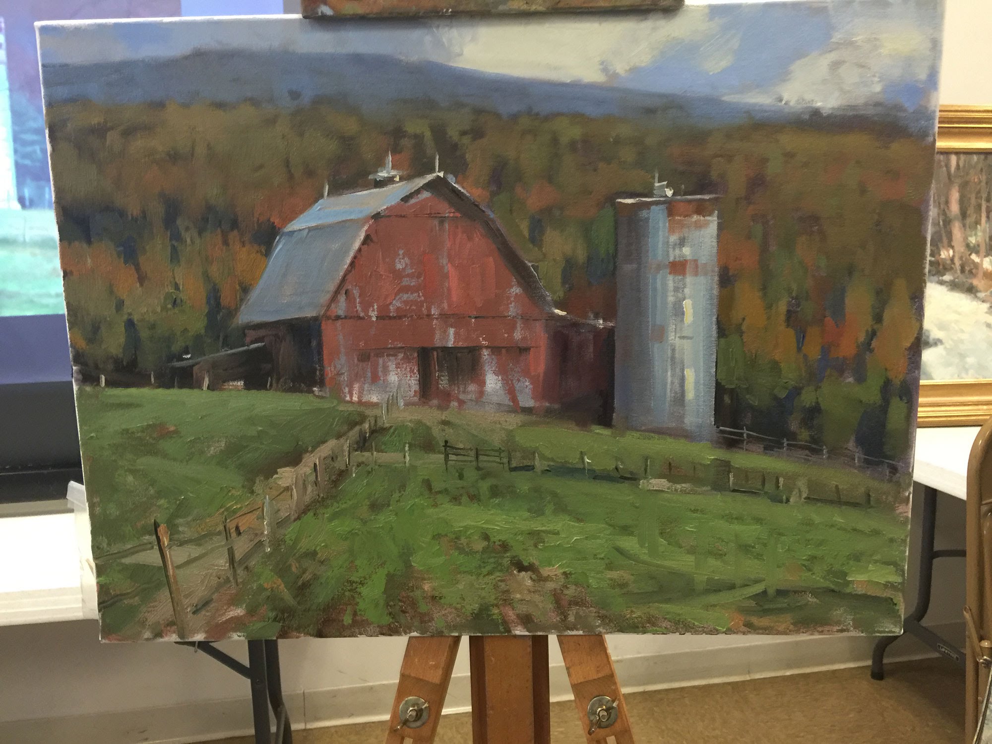 2000x1500 Roger Dale Brown Demo 2016 - Roger Brown Oil Painting Landscape