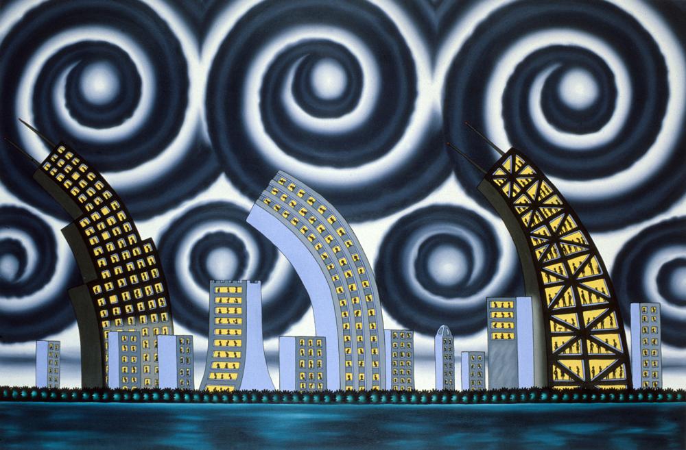 1000x657 Artist Of The Day Roger Brown (Click On Image To View Better - Roger Brown Oil Painting Landscape