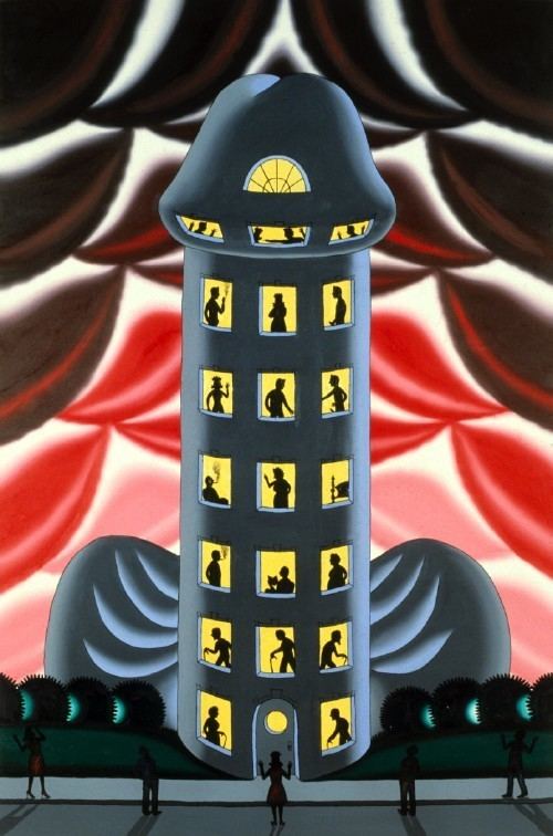 500x756 Roger Brown (Artist) - Roger Brown Painting