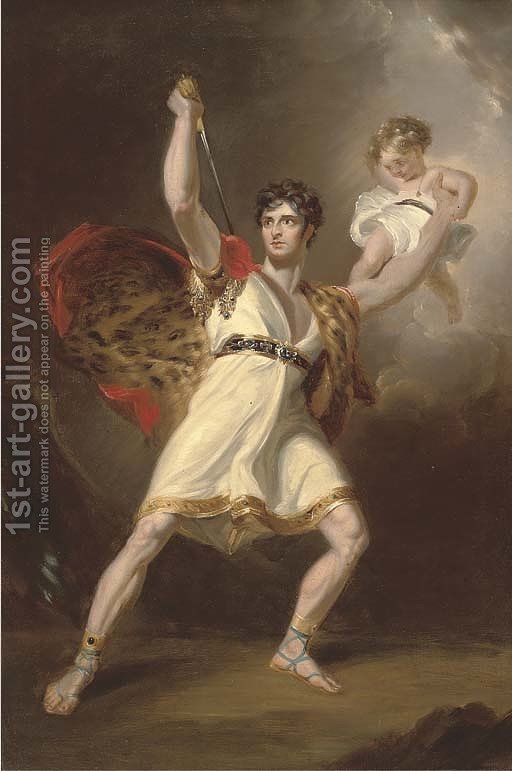 512x771 Portrait Of John Philip Kemble As Rolla In Pizarro Sir Thomas - Rolla Painting