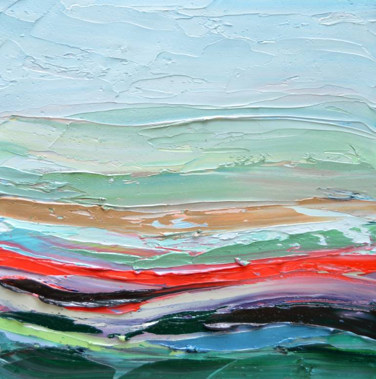 770x776 Saatchi Art Rolling Hills Painting By Ann Marie Coolick - Rolling Hills Painting