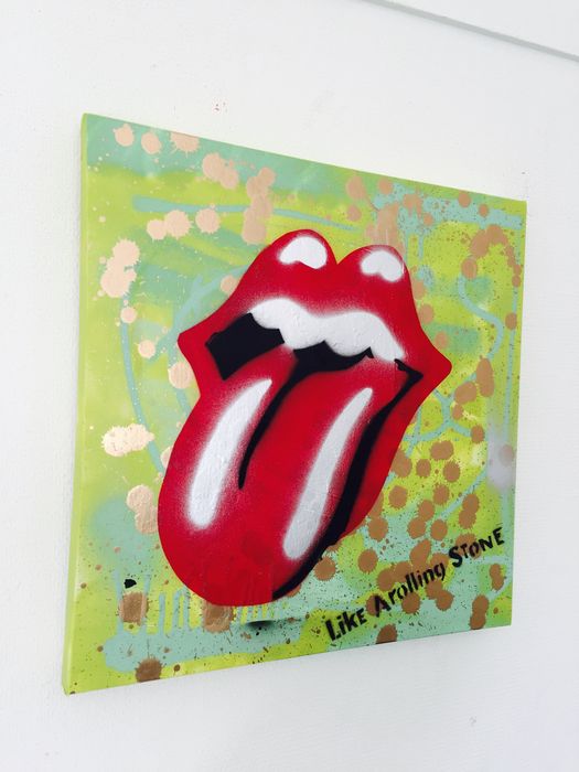 525x700 Rolling Stones Painting - Rolling Stones Painting