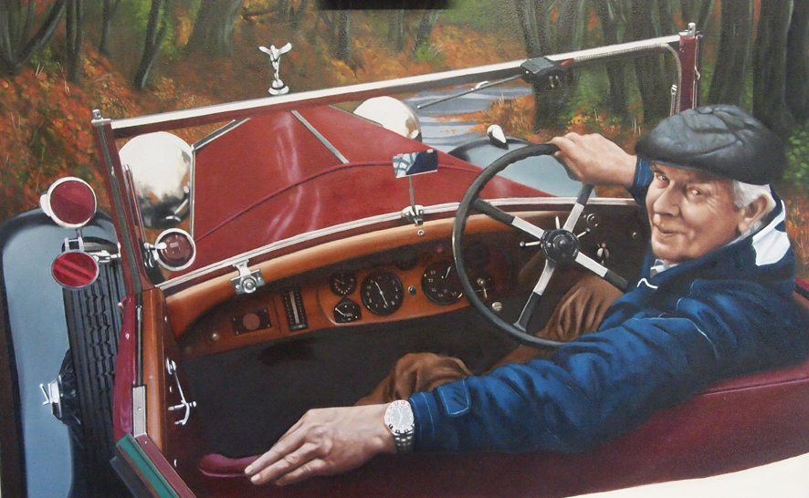 886x546 Mike Skidmore Artist Blog - Rolls Royce Painting