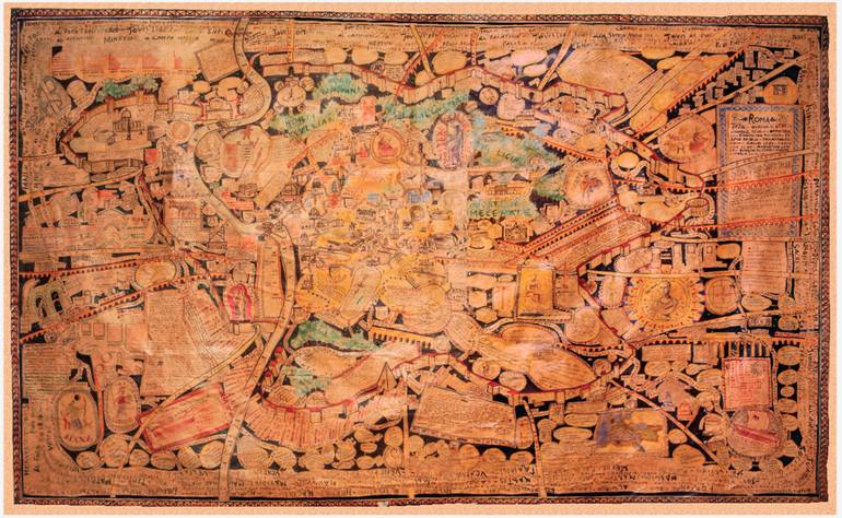 770x474 Saatchi Art Roma Painting By Antonio Masullo - Roma Painting