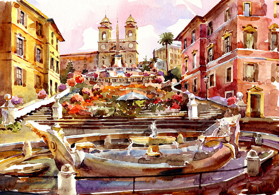 900x630 The Travel Art Of Rome Artistic Representations Of Italy'S - Roma Painting