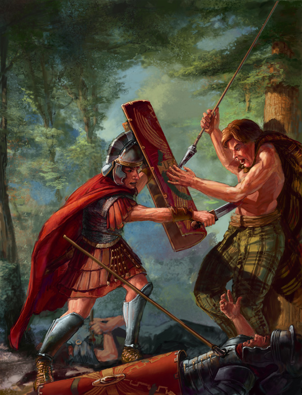 611x800 Roman Legion By Thegryph - Roman Army Painting