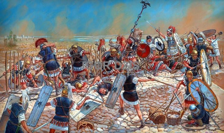736x437 94 Best History Roman Battles Images On Roman Legion - Roman Battle Painting