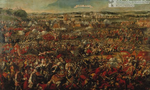 580x347 Roman Battle Pictures Roman Christendom We Came, We Saw, God - Roman Battle Painting