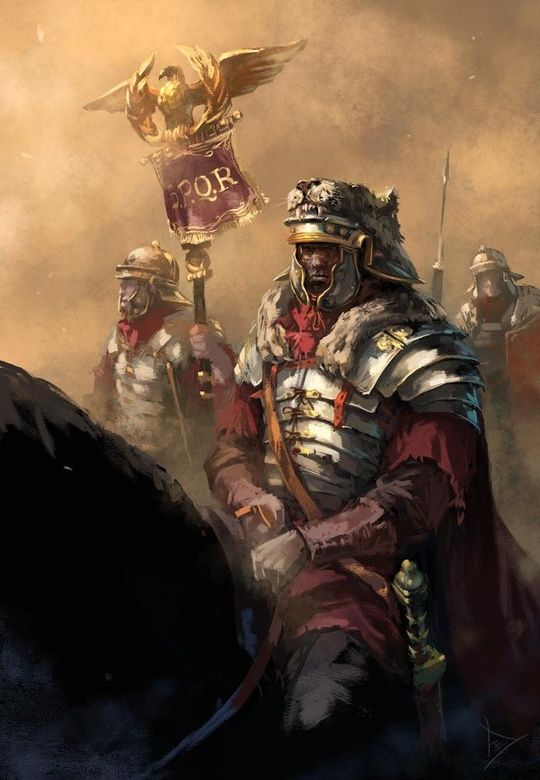 540x780 - Roman Centurion Painting