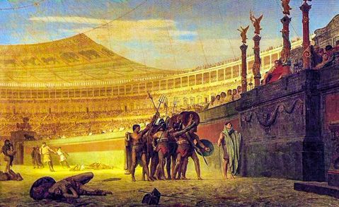 479x293 The Colosseum (A.k.a. Flavian Amphitheater, Or Coliseum) Of Rome - Roman Colosseum Painting