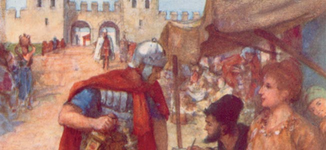 652x300 Roman Generals Gnaeus Domitius Corbulo - Roman General Painting