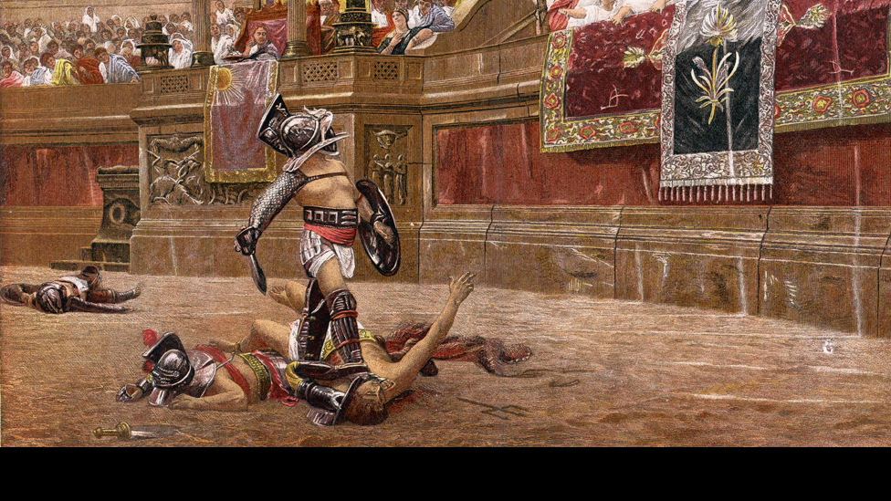 976x549 Bbc News - Roman Gladiator Painting