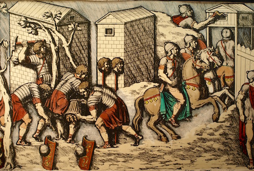 500x337 Life Of A Roman Soldier - Roman Legion Painting