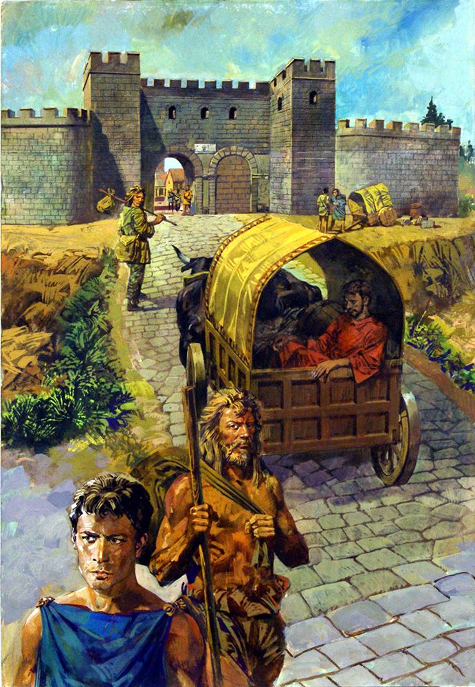 691x1000 The 150 Best Late Roman Army Images On Ancient Rome - Roman Legion Painting