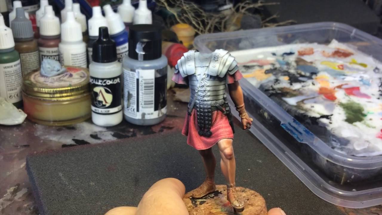 1280x720 Painting An Armor Mixing Non Metallic Metal And True Metal Roman - Roman Legionary Painting