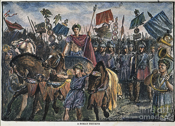 600x434 Roman Legion Art Print By Granger - Roman Legionary Painting