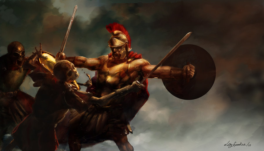 900x515 Roman Soldier By Kego44 - Roman Legionary Painting