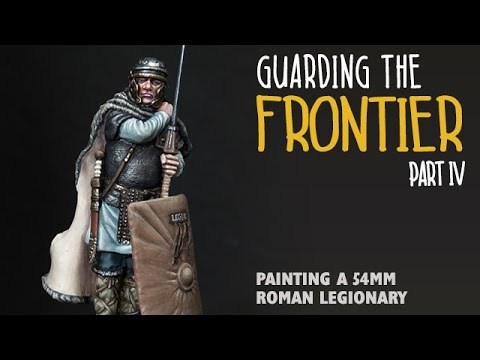480x360 Guarding The Frontier Part Iv - Roman Legionary Painting