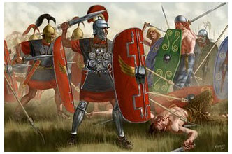 332x220 This Reflects Ancient Roman Military Realities By It Show - Roman Military Painting