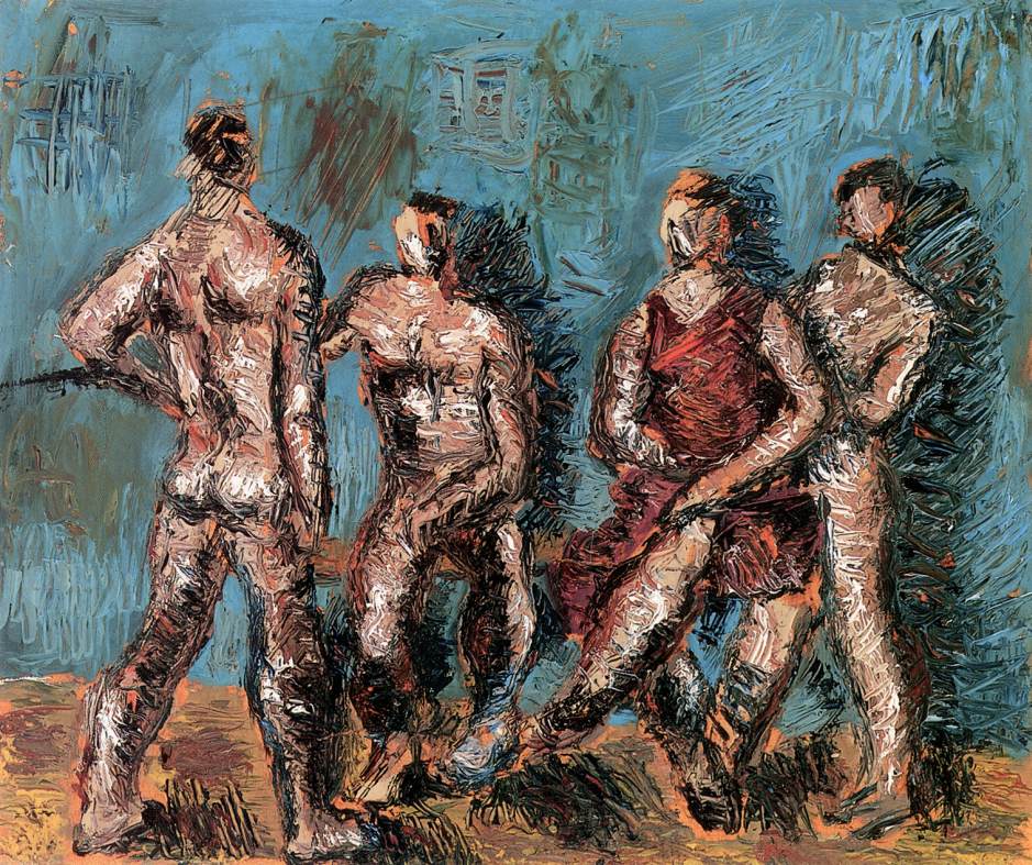 939x787 Models Painting Gyorgy Roman Oil Paintings - Roman Oil Painting