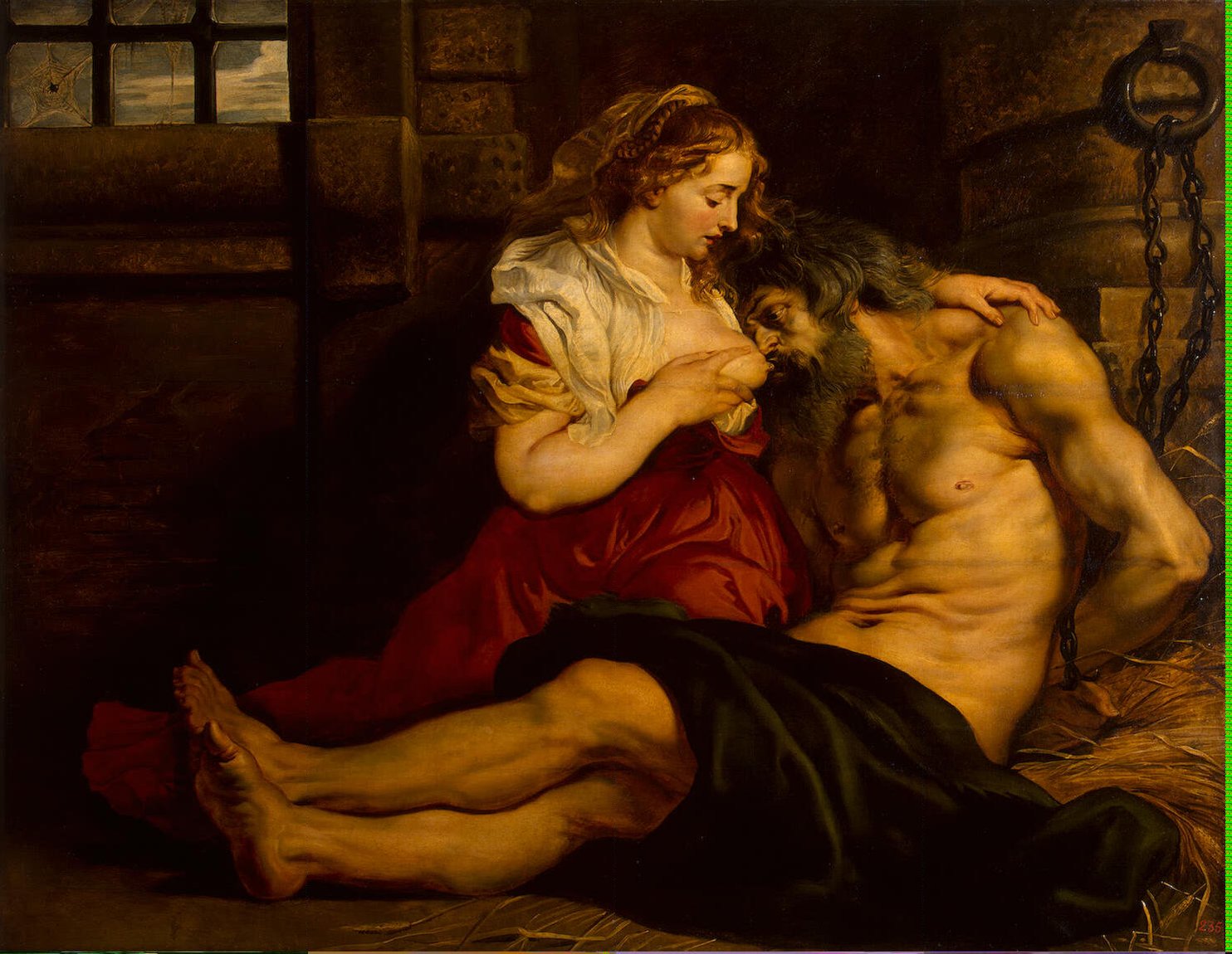 1484x1150 Roman Charity Painting Pieter Paul Rubens Oil Paintings - Roman Oil Painting