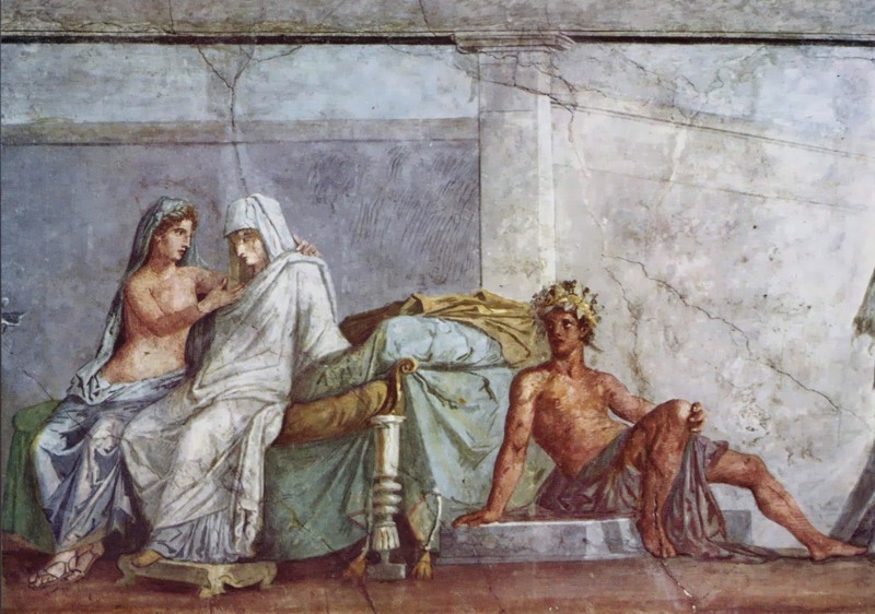 800x562 Roman Painting From Pompeii 4350 - Roman Painting