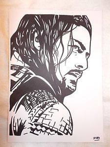 Fajarv: Wwe Roman Reigns Drawing Photos