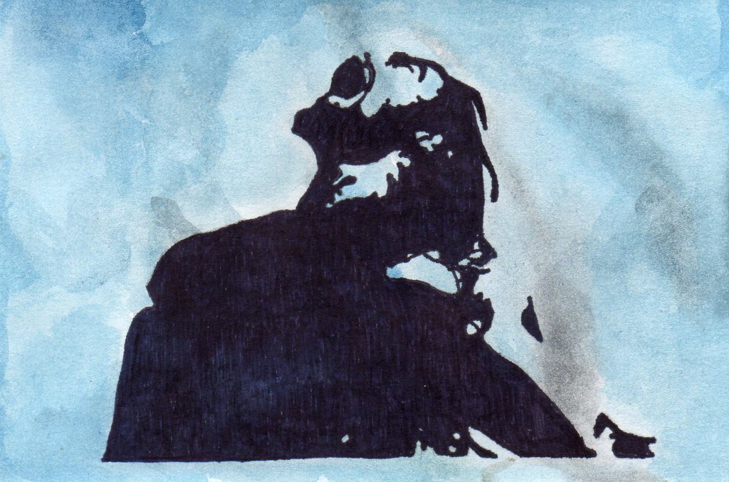 1024x677 Roman Reigns Fanart By Isslove - Roman Reigns Painting