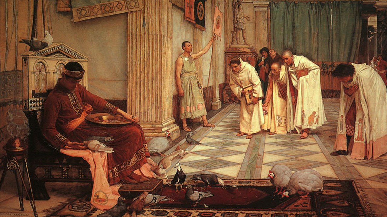 1280x720 The Roman World Monarchy, Republic, Empire, And Collapse - Roman Senate Painting